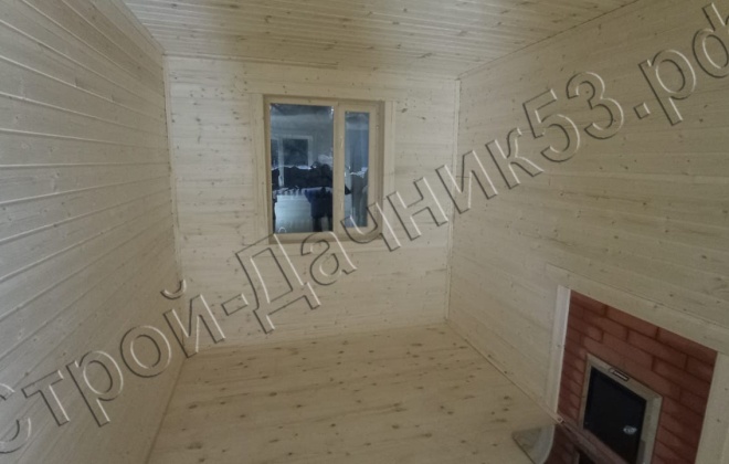 4 Брусовая баня  Б-31, 8x4.5м, 32,5 М², Новгородская область, г. Малая Вишера. (8)